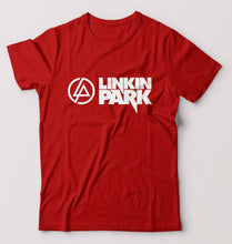 Load image into Gallery viewer, Linkin Park T-Shirt for Men-S(38 Inches)-Red-Ektarfa.online
