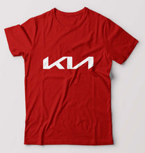 Load image into Gallery viewer, Kia T-Shirt for Men-S(38 Inches)-Red-Ektarfa.online
