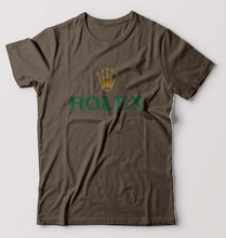 Load image into Gallery viewer, Rolex T-Shirt for Men-S(38 Inches)-Olive Green-Ektarfa.online
