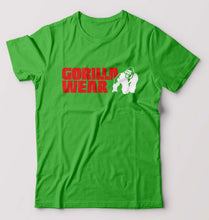 Load image into Gallery viewer, Gorilla Wear T-Shirt for Men-S(38 Inches)-flag green-Ektarfa.online
