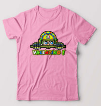 Load image into Gallery viewer, Valentino Rossi(VR 46) T-Shirt for Men-S(38 Inches)-Light Baby Pink-Ektarfa.online
