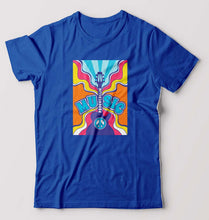 Load image into Gallery viewer, Psychedelic T-Shirt for Men-Royal Blue-Ektarfa.online
