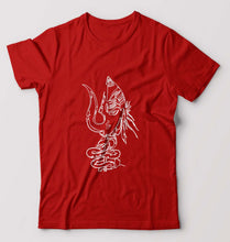 Load image into Gallery viewer, Mahakal Mahadev Bholenath Shiva Shivji T-Shirt for Men-Red-Ektarfa.online
