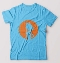 Load image into Gallery viewer, Dragon Ball T-Shirt for Men-S(38 Inches)-Light Blue-Ektarfa.online
