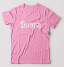 Load image into Gallery viewer, The Doors T-Shirt for Men-S(38 Inches)-Light Baby Pink-Ektarfa.online
