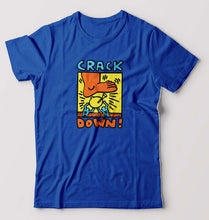Load image into Gallery viewer, Keith Haring T-Shirt for Men-Royal Blue-Ektarfa.online
