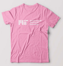 Load image into Gallery viewer, MIT T-Shirt for Men-S(38 Inches)-Light Baby Pink-Ektarfa.online
