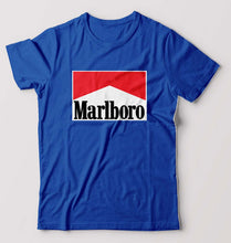 Load image into Gallery viewer, Marlboro T-Shirt for Men-S(38 Inches)-Royal blue-Ektarfa.online
