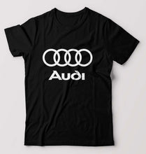 Load image into Gallery viewer, Audi T-Shirt for Men-S(38 Inches)-Black-Ektarfa.online
