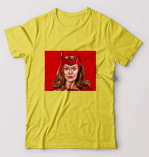 Load image into Gallery viewer, Scarlet Witch Wanda T-Shirt for Men-Yellow-Ektarfa.online
