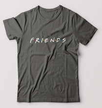Load image into Gallery viewer, Friends T-Shirt for Men-S(38 Inches)-Charcoal-Ektarfa.online
