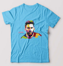 Load image into Gallery viewer, Lionel Messi T-Shirt for Men-Light Blue-Ektarfa.online
