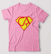 Load image into Gallery viewer, Chartered Accountants(CA) T-Shirt for Men-Light Baby Pink-Ektarfa.online
