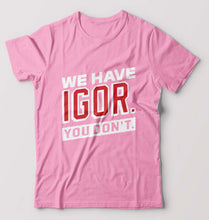 Load image into Gallery viewer, Igor T-Shirt for Men-Light Baby Pink-Ektarfa.online

