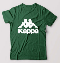 Load image into Gallery viewer, Kappa T-Shirt for Men-S(38 Inches)-Bottle Green-Ektarfa.online
