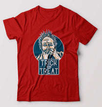 Load image into Gallery viewer, Trick or Treat T-Shirt for Men-S(38 Inches)-Red-Ektarfa.online
