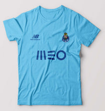 Load image into Gallery viewer, FC Porto 2021-22 T-Shirt for Men-S(38 Inches)-Light Blue-Ektarfa.online
