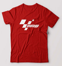 Load image into Gallery viewer, MotoGP T-Shirt for Men-S(38 Inches)-Red-Ektarfa.online
