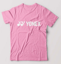 Load image into Gallery viewer, Yonex T-Shirt for Men-S(38 Inches)-Light Baby Pink-Ektarfa.online
