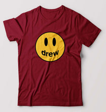 Load image into Gallery viewer, Drew House T-Shirt for Men-S(38 Inches)-Maroon-Ektarfa.online
