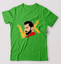 Load image into Gallery viewer, Virat Kohli T-Shirt for Men-flag green-Ektarfa.online
