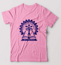 Load image into Gallery viewer, IIT Kharagpur T-Shirt for Men-S(38 Inches)-Light Baby Pink-Ektarfa.online
