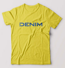 Load image into Gallery viewer, Denim T-Shirt for Men-Yellow-Ektarfa.online
