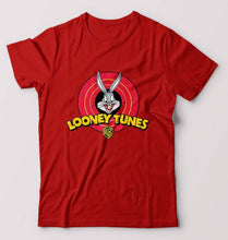 Load image into Gallery viewer, Looney Tunes T-Shirt for Men-S(38 Inches)-Red-Ektarfa.online
