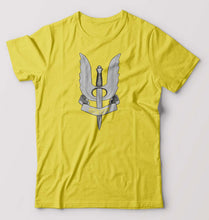 Load image into Gallery viewer, Balidaan Army T-Shirt for Men-S(38 Inches)-Yellow-Ektarfa.online
