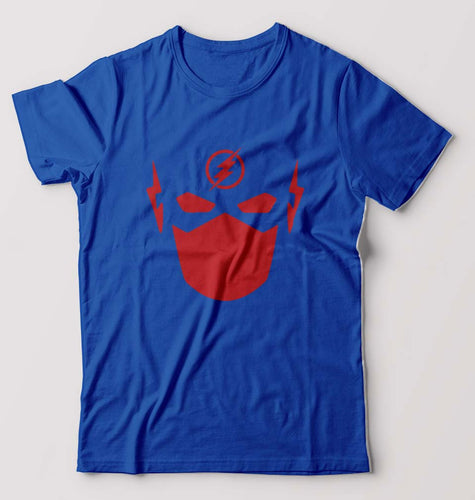 Flash Superhero T-Shirt for Men-Royal Blue-Ektarfa.online