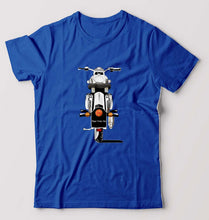 Load image into Gallery viewer, Royal Enfield - Bullet With Number T-Shirt for Men-Royal Blue-Ektarfa.online
