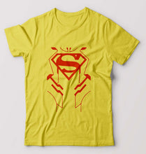 Load image into Gallery viewer, Superman Superhero T-Shirt for Men-Yellow-Ektarfa.online
