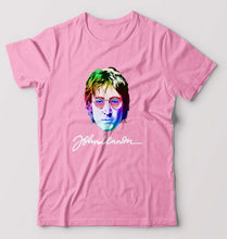 Load image into Gallery viewer, John Lennon T-Shirt for Men-Light Baby Pink-Ektarfa.online
