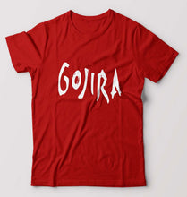 Load image into Gallery viewer, Gojira T-Shirt for Men-S(38 Inches)-Red-Ektarfa.online
