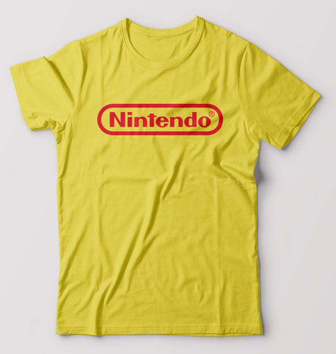 Nintendo T-Shirt for Men-Yellow-Ektarfa.online