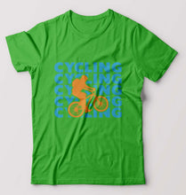 Load image into Gallery viewer, Cycling T-Shirt for Men-Flag Green-Ektarfa.online
