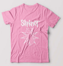 Load image into Gallery viewer, Slipknot T-Shirt for Men-S(38 Inches)-Light Baby Pink-Ektarfa.online
