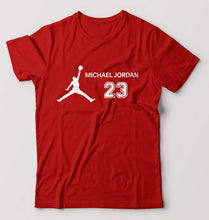 Load image into Gallery viewer, Michael Jordan T-Shirt for Men-Red-Ektarfa.online
