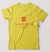 Load image into Gallery viewer, Sweaty Betty London T-Shirt for Men-Yellow-Ektarfa.online
