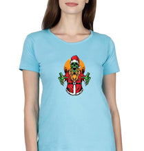 Load image into Gallery viewer, Monster T-Shirt for Women-XS(32 Inches)-Light Blue-Ektarfa.online
