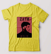 Load image into Gallery viewer, Zayn Malik T-Shirt for Men-S(38 Inches)-Yellow-Ektarfa.online

