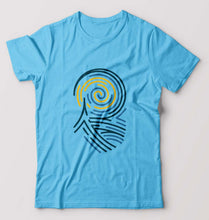 Load image into Gallery viewer, Vincent van Gogh T-Shirt for Men-Light Blue-Ektarfa.online
