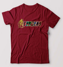 Load image into Gallery viewer, Avengers T-Shirt for Men-S(38 Inches)-Maroon-Ektarfa.online

