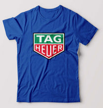 Load image into Gallery viewer, TAG Heuer T-Shirt for Men-S(38 Inches)-Royal Blue-Ektarfa.online
