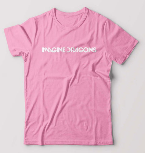 Imagine Dragons T-Shirt for Men-Light Baby Pink-Ektarfa.online
