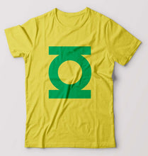 Load image into Gallery viewer, Green Lantern Superhero T-Shirt for Men-S(38 Inches)-Yellow-Ektarfa.online
