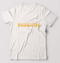 Load image into Gallery viewer, Commando T-Shirt for Men-White-Ektarfa.online
