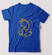 Load image into Gallery viewer, Ganpati JI(Ganesh) T-Shirt for Men-Royal Blue-Ektarfa.online
