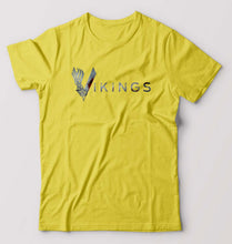 Load image into Gallery viewer, Vikings T-Shirt for Men-Yellow-Ektarfa.online
