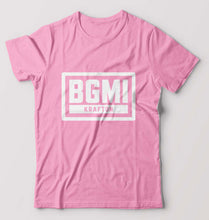 Load image into Gallery viewer, Battlegrounds Mobile India (BGMI) T-Shirt for Men-Light Baby Pink-Ektarfa.online
